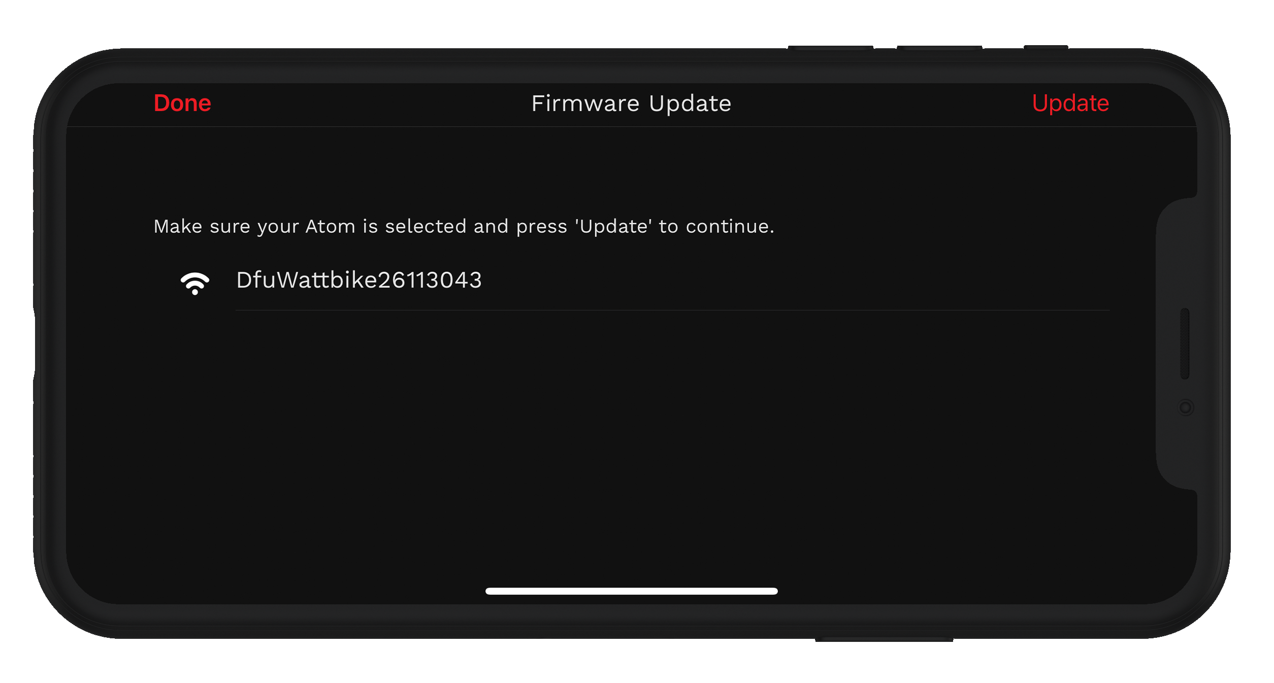 Wattbike atom hot sale firmware update