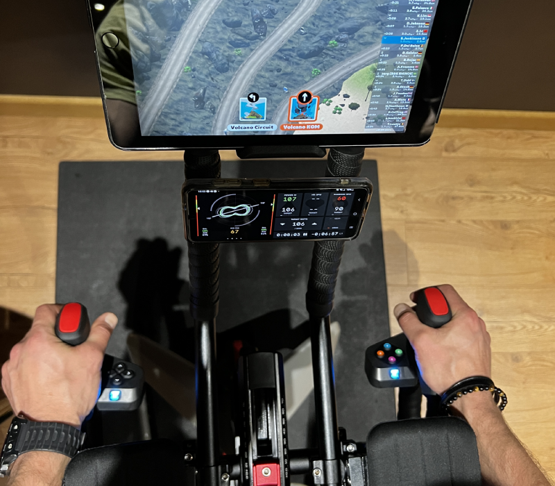 Zwift wattbike best sale